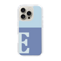 Slim Protection Case［ オリジナル - initial two tone - E blue ］