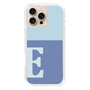 Slim Protection Case［ オリジナル - initial two tone - E blue ］