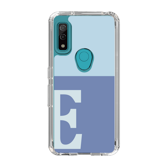 Slim Protection Case［ Original - initial two tone - E blue ］