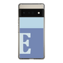Slim Protection Case［ Original - initial two tone - E blue ］
