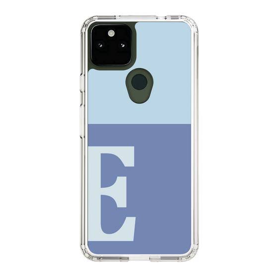 Slim Protection Case［ Original - initial two tone - E blue ］