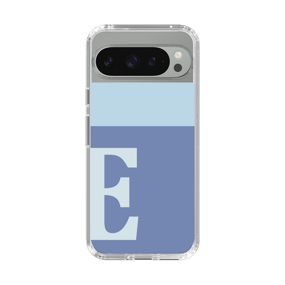 Slim Protection Case［ Original - initial two tone - E blue ］