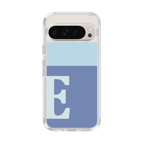Slim Protection Case［ Original - initial two tone - E blue ］