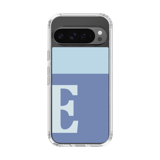 Slim Protection Case［ Original - initial two tone - E blue ］