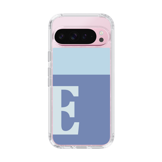 Slim Protection Case［ Original - initial two tone - E blue ］
