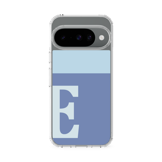 Slim Protection Case［ Original - initial two tone - E blue ］
