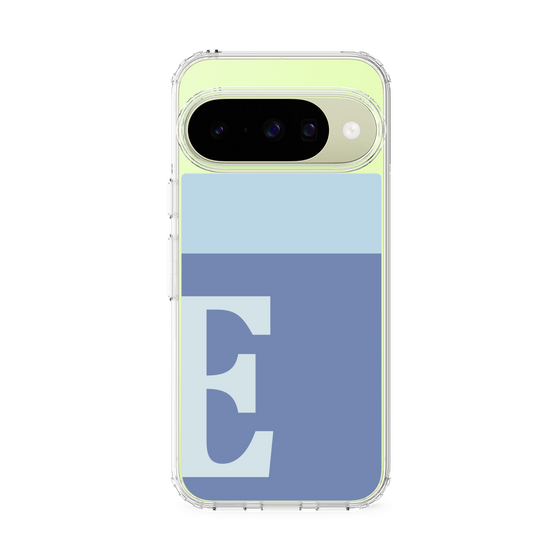 Slim Protection Case［ Original - initial two tone - E blue ］