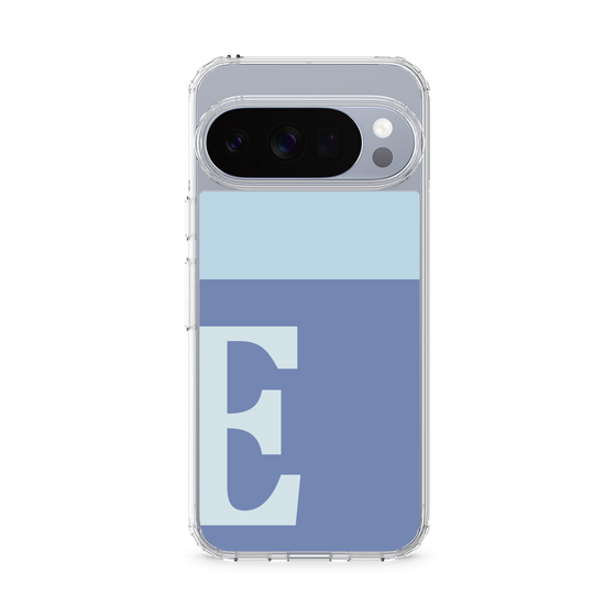 Slim Protection Case［ Original - initial two tone - E blue ］