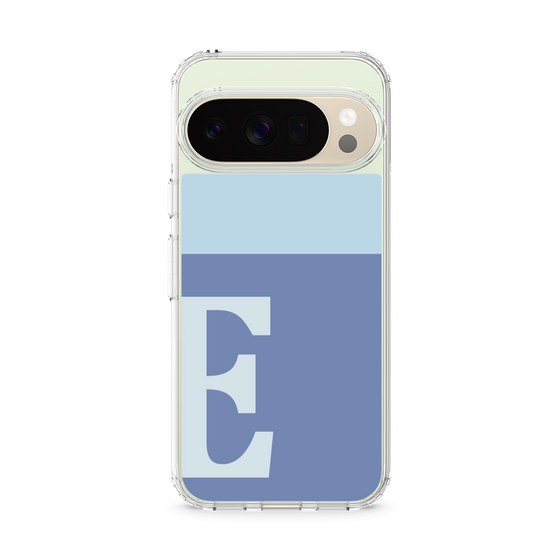 Slim Protection Case［ Original - initial two tone - E blue ］