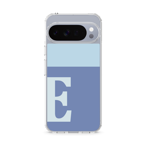 Slim Protection Case［ Original - initial two tone - E blue ］
