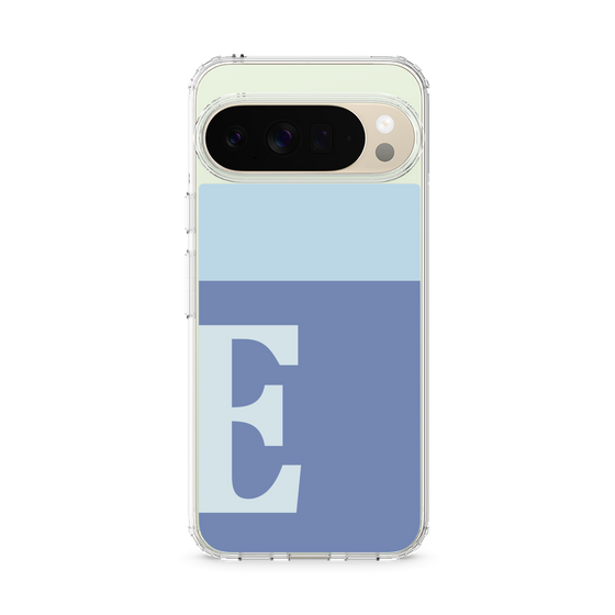 Slim Protection Case［ Original - initial two tone - E blue ］