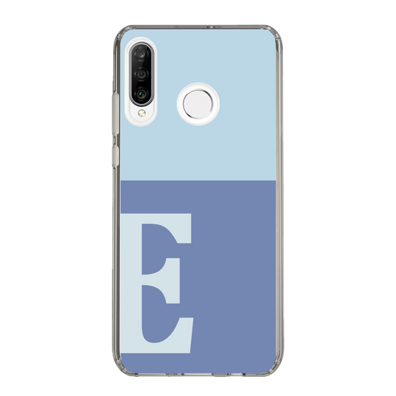 Slim Protection Case［ Original - initial two tone - E blue ］