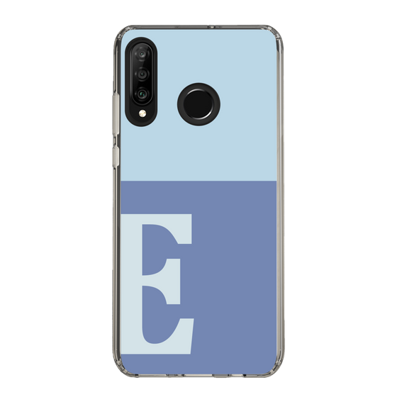 Slim Protection Case［ Original - initial two tone - E blue ］