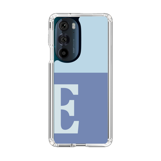 Slim Protection Case［ Original - initial two tone - E blue ］