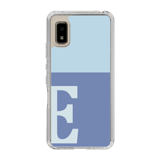Slim Protection Case［ Original - initial two tone - E blue ］