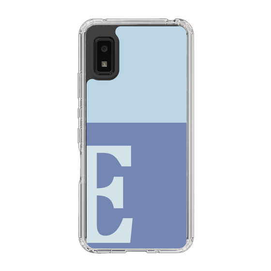 Slim Protection Case［ Original - initial two tone - E blue ］