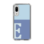 Slim Protection Case［ Original - initial two tone - E blue ］