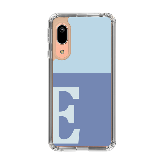 Slim Protection Case［ Original - initial two tone - E blue ］