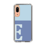 Slim Protection Case［ Original - initial two tone - E blue ］