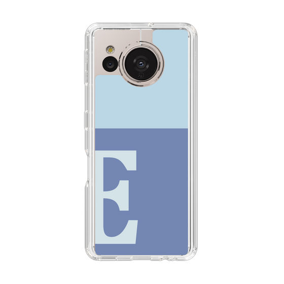 Slim Protection Case［ Original - initial two tone - E blue ］