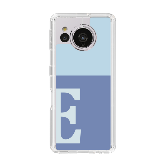 Slim Protection Case［ Original - initial two tone - E blue ］