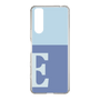Slim Protection Case［ Original - initial two tone - E blue ］