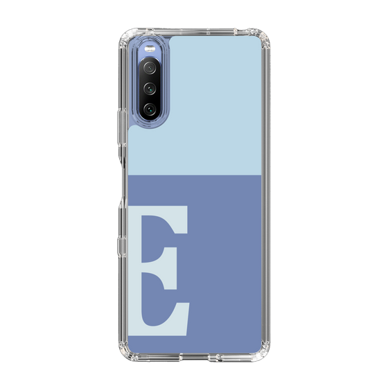 Slim Protection Case［ Original - initial two tone - E blue ］