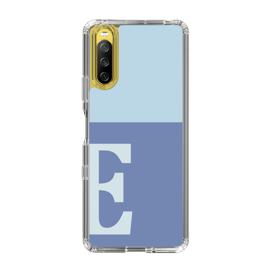 Slim Protection Case［ Original - initial two tone - E blue ］