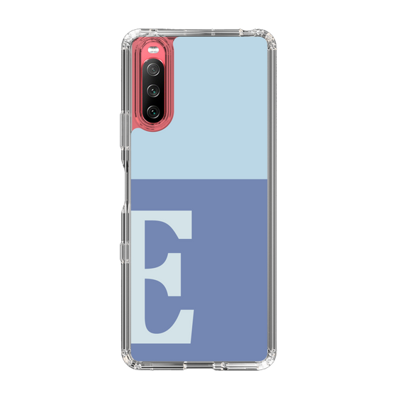 Slim Protection Case［ Original - initial two tone - E blue ］