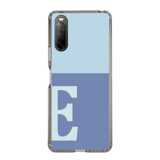 Slim Protection Case［ Original - initial two tone - E blue ］