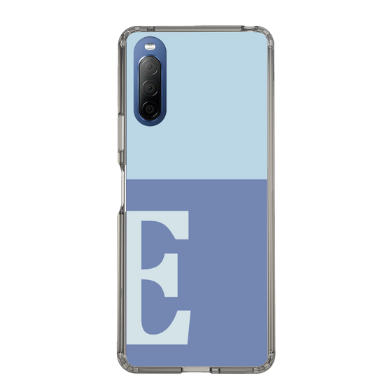 Slim Protection Case［ Original - initial two tone - E blue ］