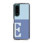 Slim Protection Case［ Original - initial two tone - E blue ］