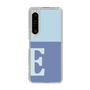 Slim Protection Case［ Original - initial two tone - E blue ］