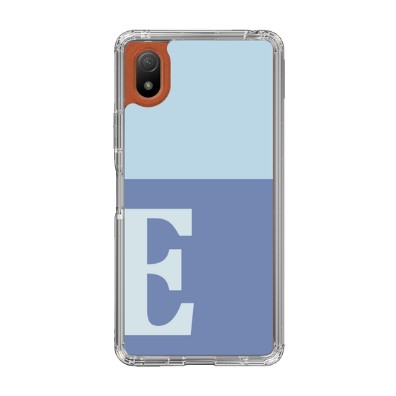 Slim Protection Case［ Original - initial two tone - E blue ］