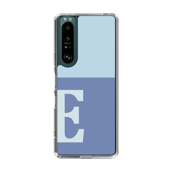 Slim Protection Case［ Original - initial two tone - E blue ］