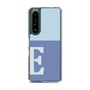 Slim Protection Case［ Original - initial two tone - E blue ］