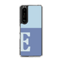 Slim Protection Case［ Original - initial two tone - E blue ］