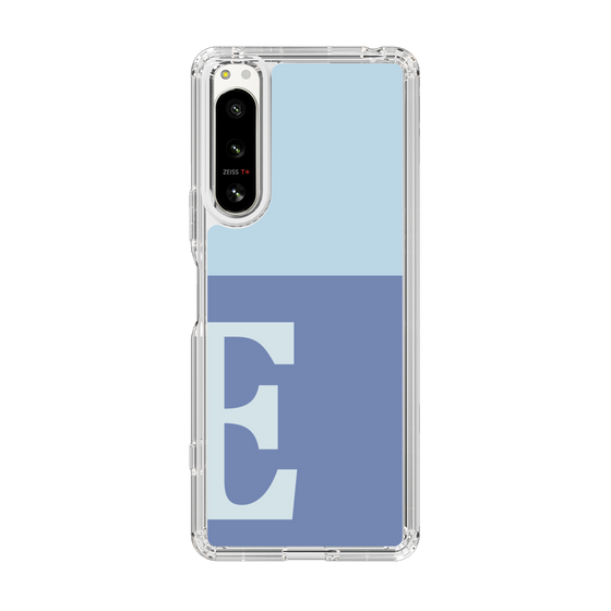 Slim Protection Case［ Original - initial two tone - E blue ］