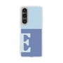 Slim Protection Case［ Original - initial two tone - E blue ］