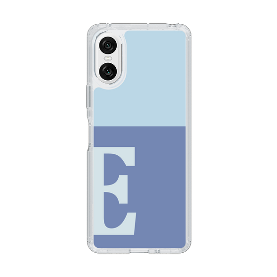Slim Protection Case［ Original - initial two tone - E blue ］