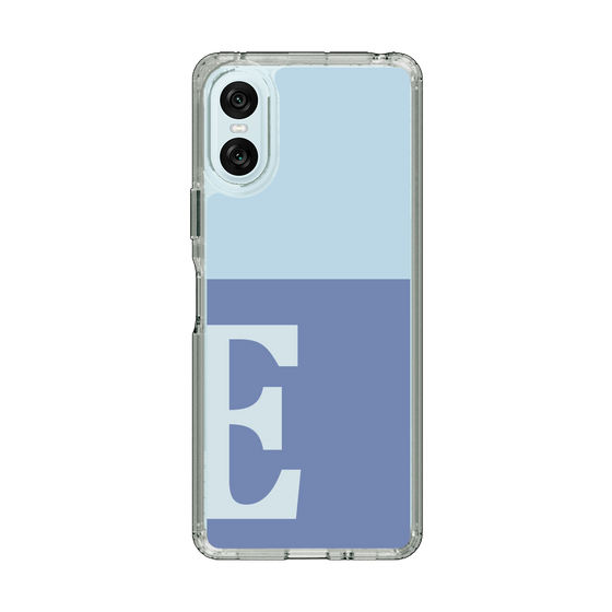 Slim Protection Case［ Original - initial two tone - E blue ］