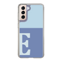 Slim Protection Case［ Original - initial two tone - E blue ］