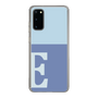 Slim Protection Case［ Original - initial two tone - E blue ］