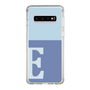 Slim Protection Case［ Original - initial two tone - E blue ］