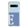 Slim Protection Case［ Original - initial two tone - E blue ］