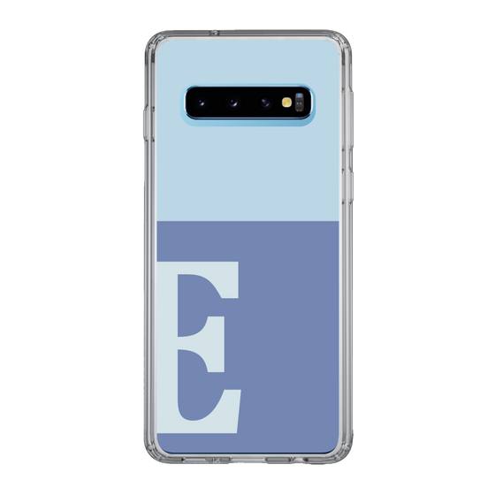 Slim Protection Case［ Original - initial two tone - E blue ］