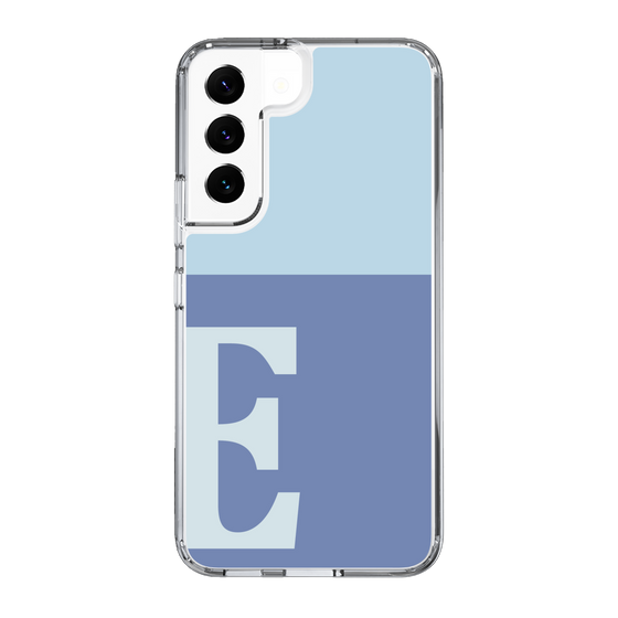 Slim Protection Case［ Original - initial two tone - E blue ］