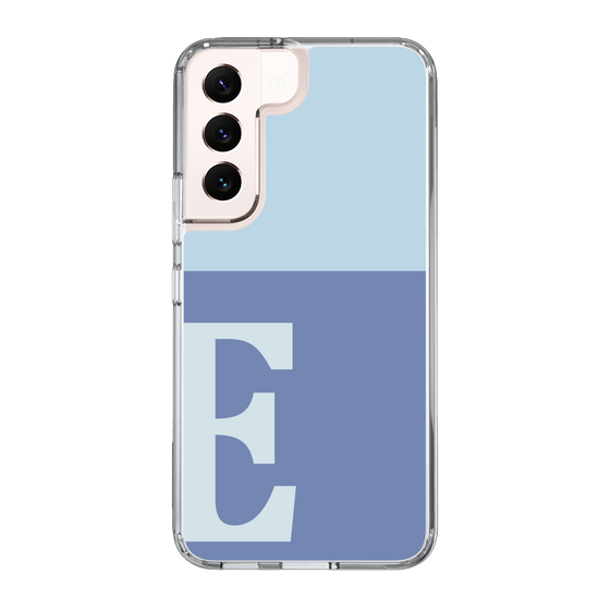 Slim Protection Case［ Original - initial two tone - E blue ］