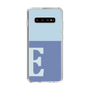 Slim Protection Case［ Original - initial two tone - E blue ］