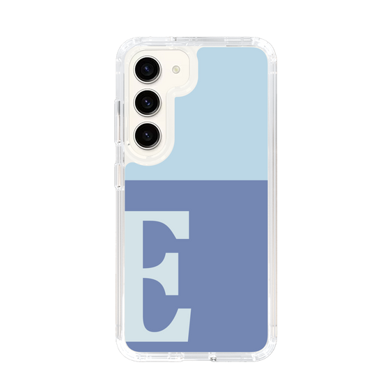 Slim Protection Case［ Original - initial two tone - E blue ］